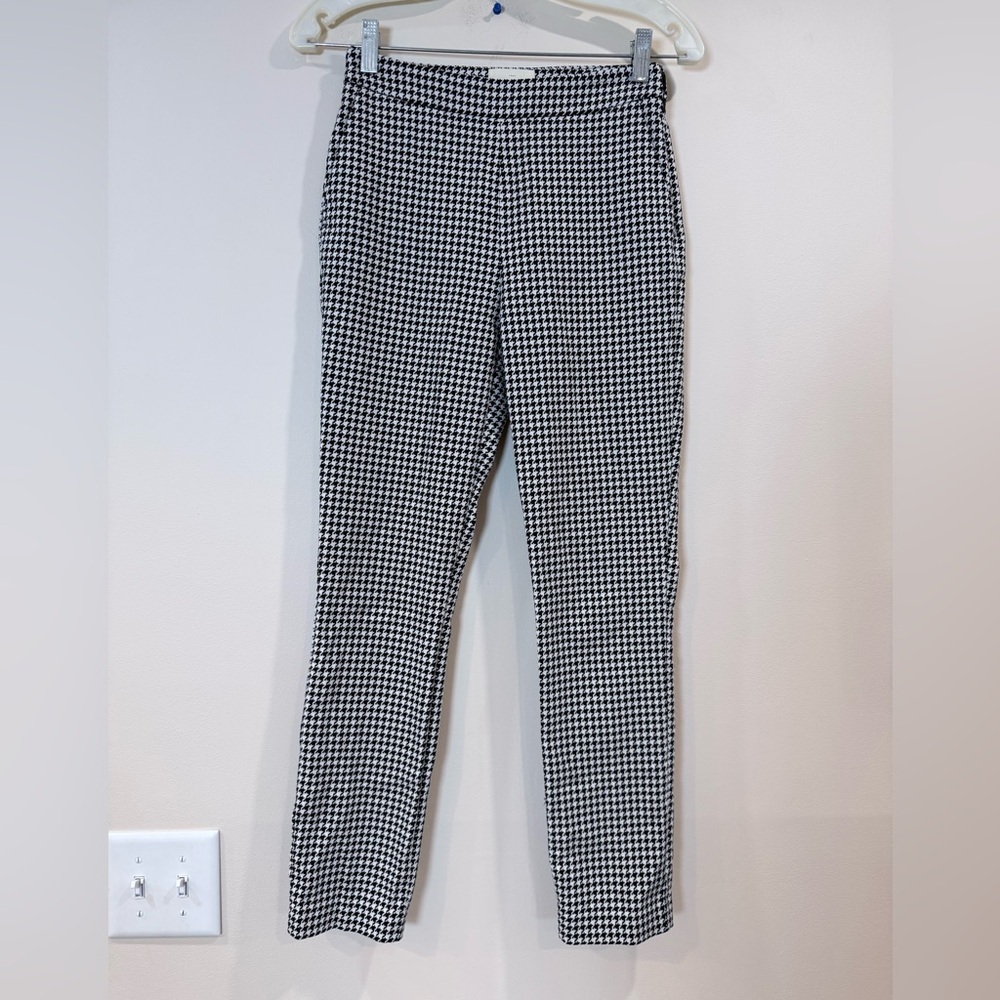 🔥Sézane Black & White Women’s Slim Dress Pants Size 34 EC🔥